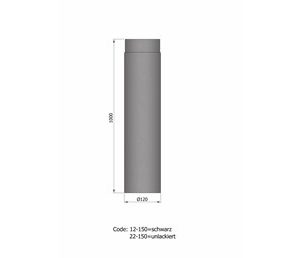 Lige rør Ø 120 mm