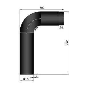 Fullform m. renseklap 50x70 cm.