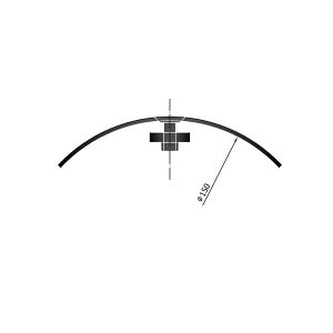 Løs renseklap Ø 150 mm