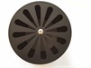 Ventilationsrist til Ø80 rør, åben/luk funktion