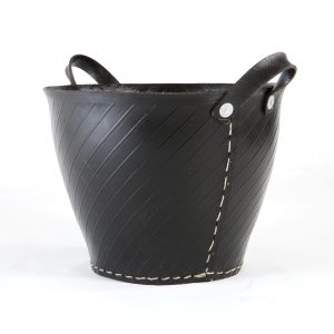 Brændespand gummi Ø 40 cm Højde 28 cm.