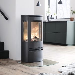 Contura 856 Style med støbejernslåge og sideglas