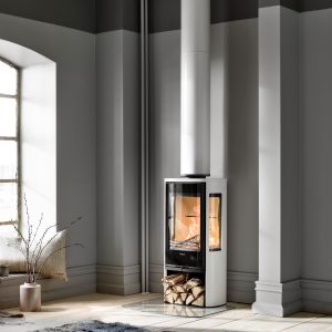 Contura 856G Style glaslåge hvid