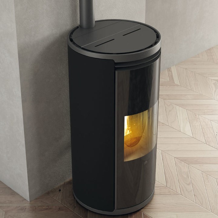 Edilkamin Evia2 UP med topudgang (8,2 kW) - Billede 3