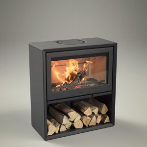 Contura 310 (sort med støbejernslåge)