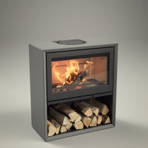 Contura 320A (Artstone med støbejernslåge)