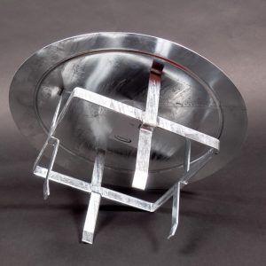 Regnhætte - galvaniseret 150x240mm