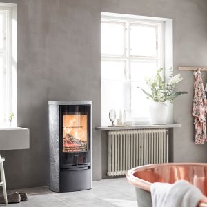 Contura 820TG Style med fedtsten og glaslåge
