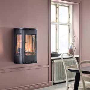 Contura 856 W med støbejernslåge og alutop