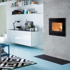 Contura i6 med glaslåge og ramme